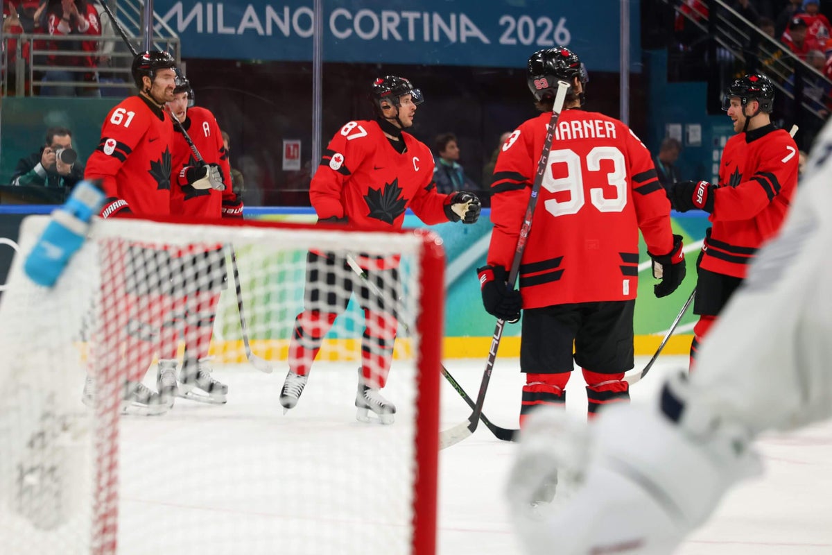Canada remains undefeated in men’s hockey at Olympics after cruising past France