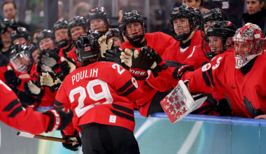 Canada Hockey Captain Marie-Philip Poulin Breaks Olympic Goal-Scoring Record