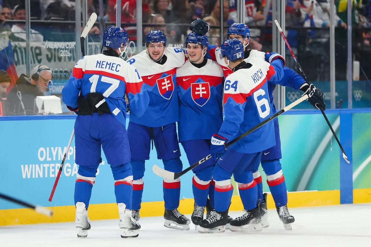 Slovakia continues magical Olympic hockey run, will play for a medal after bouncing Germany