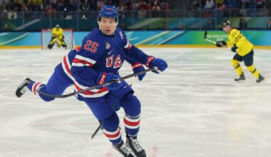 Charlie McAvoy’s Olympic diary: On U.S. women’s gold and preparing to face Slovakia