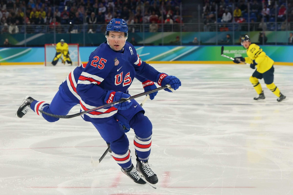 Charlie McAvoy’s Olympic diary: On U.S. women’s gold and preparing to face Slovakia