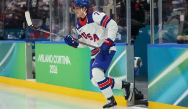 Tage Thompson returns to Sabres, reflects on Olympic celebration, White House visit