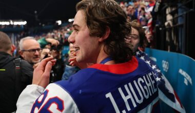 ‘I hate you Jack Hughes’: Canadian fan puts rare card up for sale after Olympic heartbreak