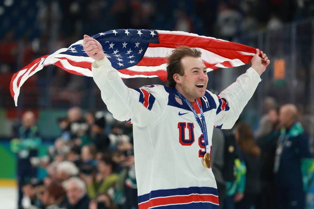 Bruins waiting on their American gold medalists