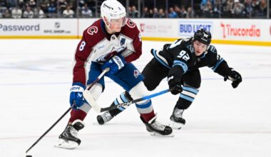 Colorado Avalanche defeat Utah 4-2 without Nathan MacKinnon