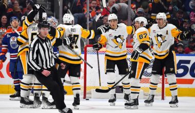 Pittsburgh Penguins celebrate