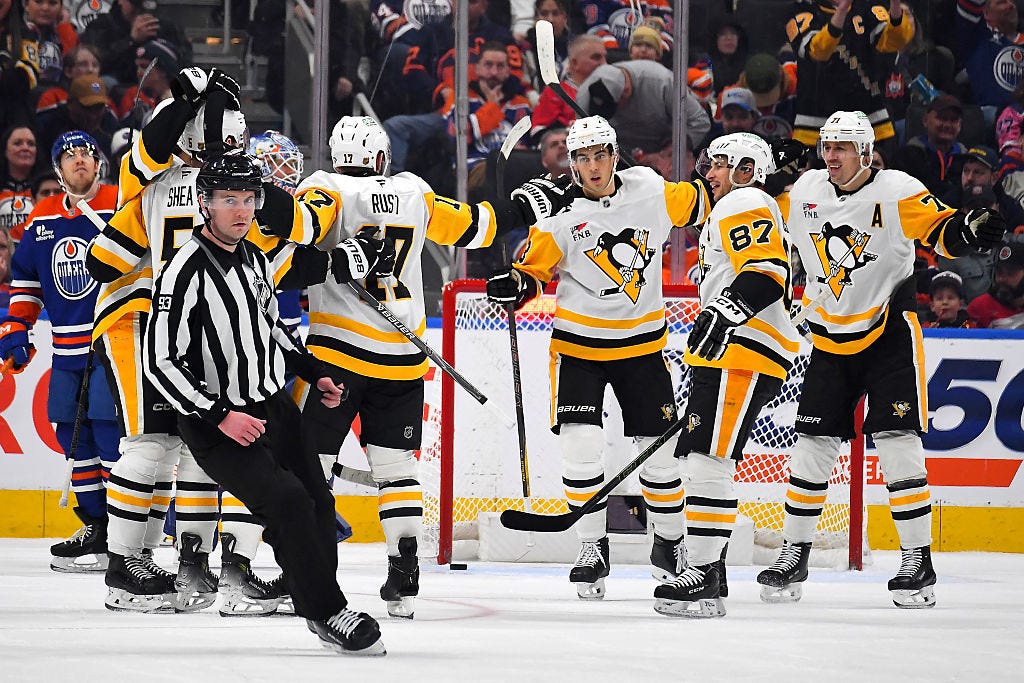 Pittsburgh Penguins celebrate