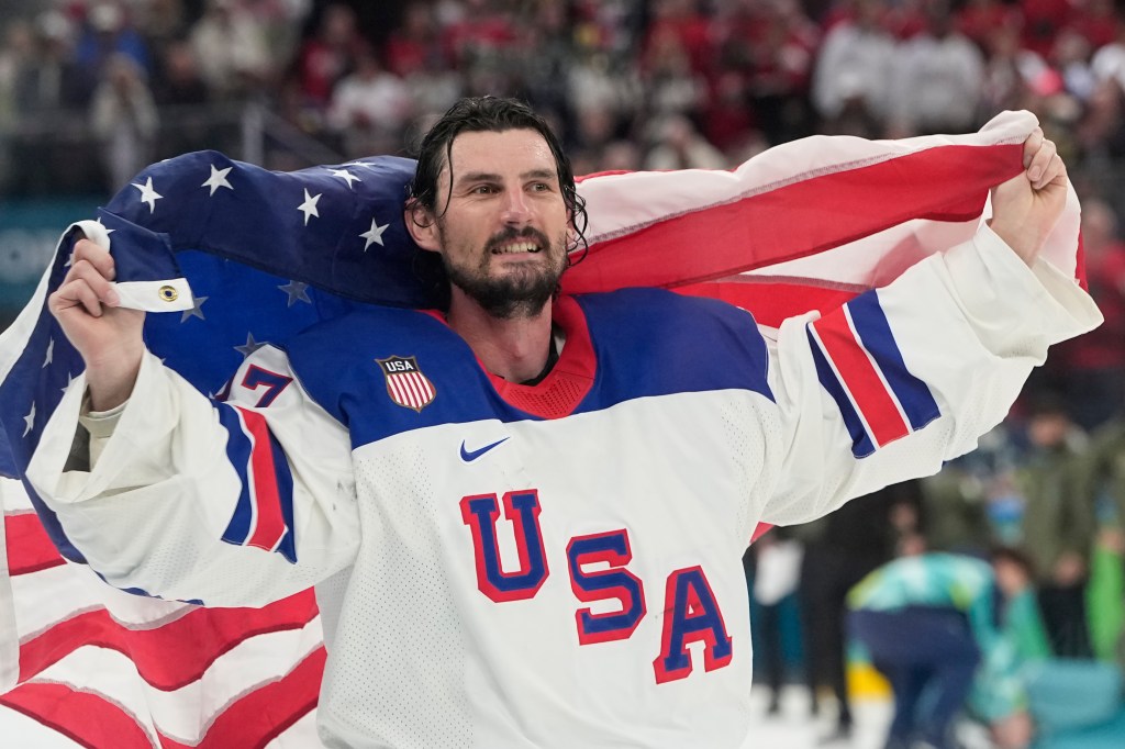 Connor Hellebuyck, Jack Eichel win gold medals with Team USA