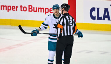 Sharks Battle 'Penalty Trouble'; Flames Capitalize To Win