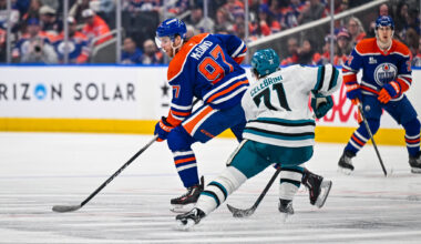 Celebrini Skates With McDavid, Wilson At First Canada Practice