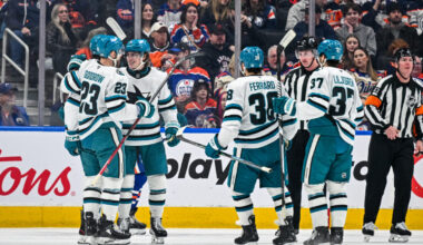 Sharks Adjust Lineup v. Oilers; Mukhamadullin IN