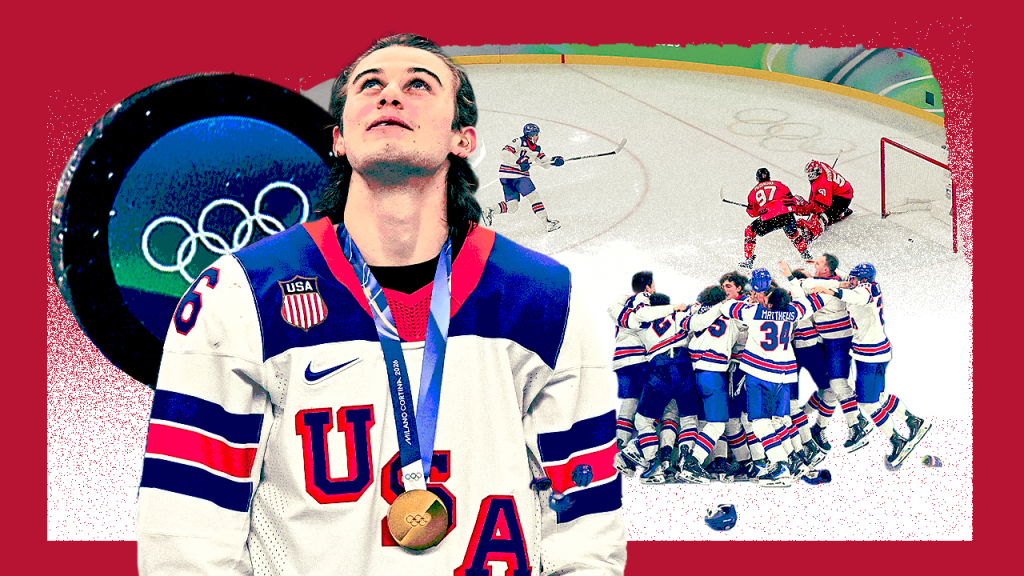 Jack Hughes’ Golden Puck From 2026 Olympics Has Been Located