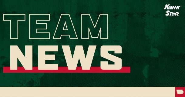 IOWA WILD RECALLS LESKOVAR AND ROUSSEAU FROM HEARTLANDERS