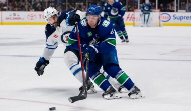 Canucks Host Jets in Return From Olympic Break