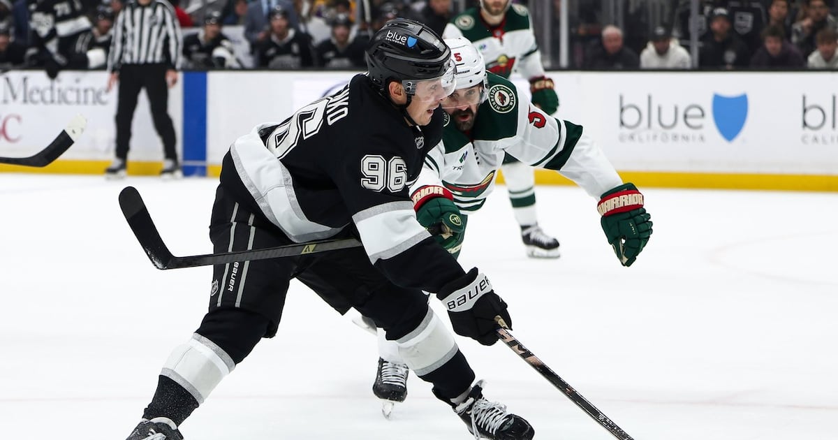 Los Angeles Kings’ Andrei Kuzmenko out week-to-week after meniscus surgery