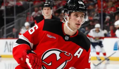 Is Jack Hughes playing today for Devils vs Sabres after gold medal with Team USA at 2026 Winter Olympics?