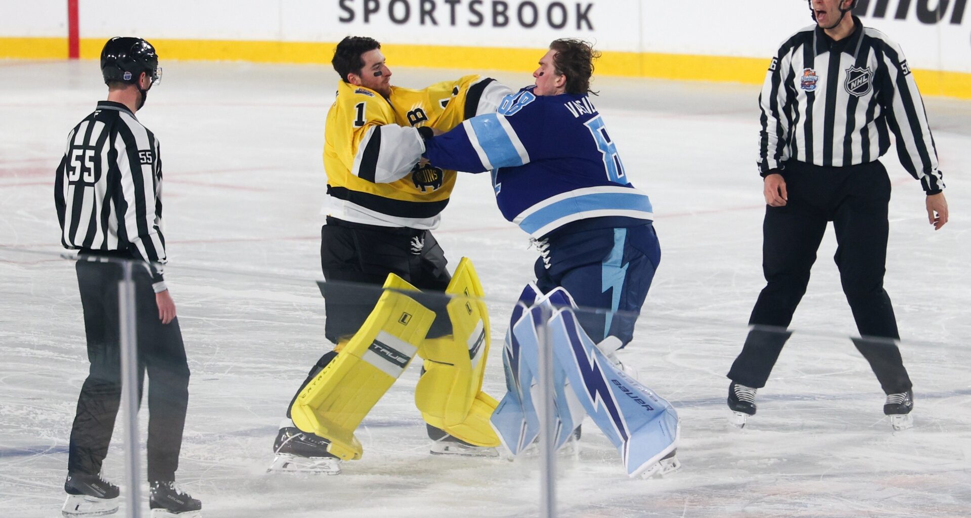 Bruins' Jeremy Swayman Claims He's Retiring From Fighting