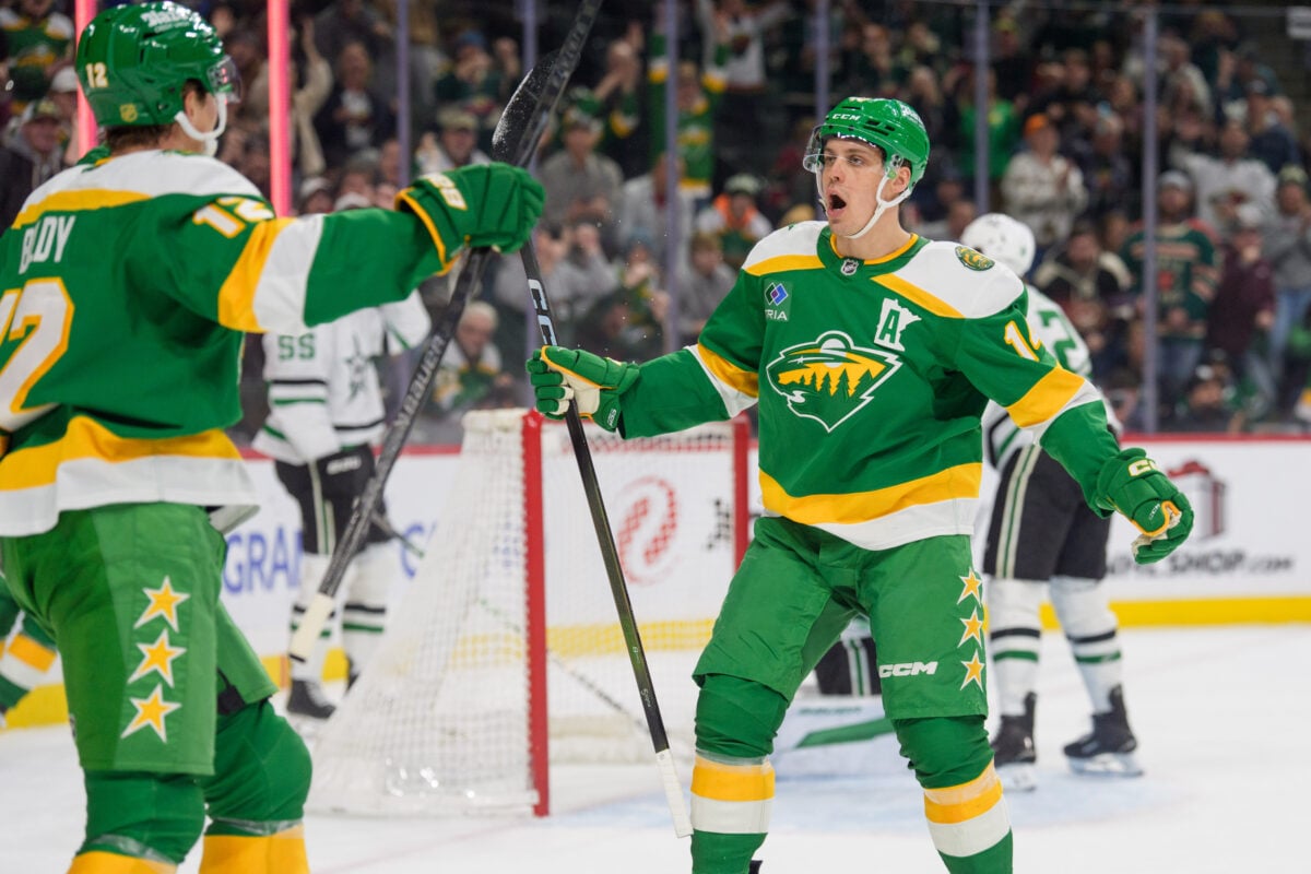 Joel Eriksson Ek Minnesota Wild