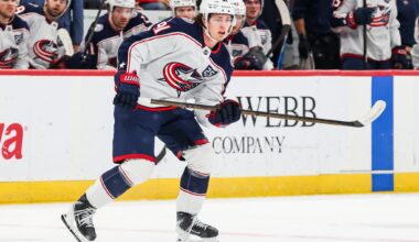 Kent Johnson Columbus Blue Jackets