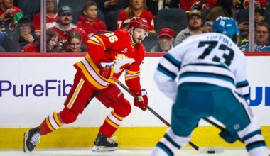 Calgary Flames end five-game losing streak with 2-2 win over San Jose Sharks