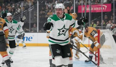 Stars survive Golden Knights comeback attempt as Mikko Rantanen nets shootout winner