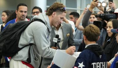 Matthew Tkachuk returns to Florida Panthers as gold medal party awaits against the Toronto Maple Leafs