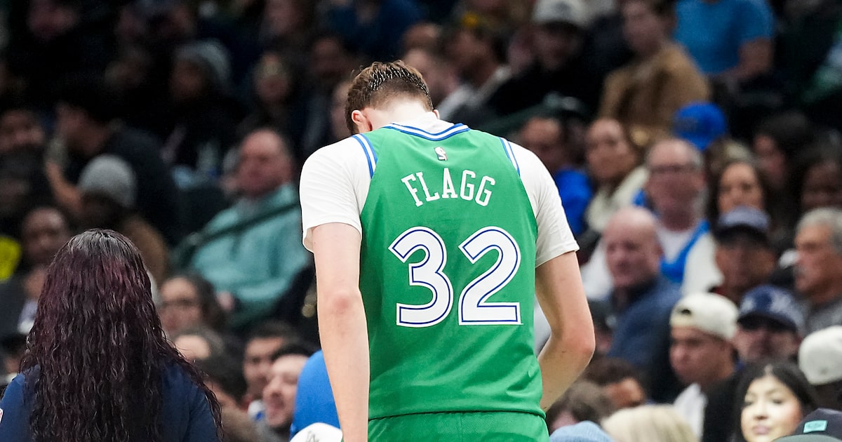 Mavericks rookie Cooper Flagg to miss 4th straight game with left midfoot sprain