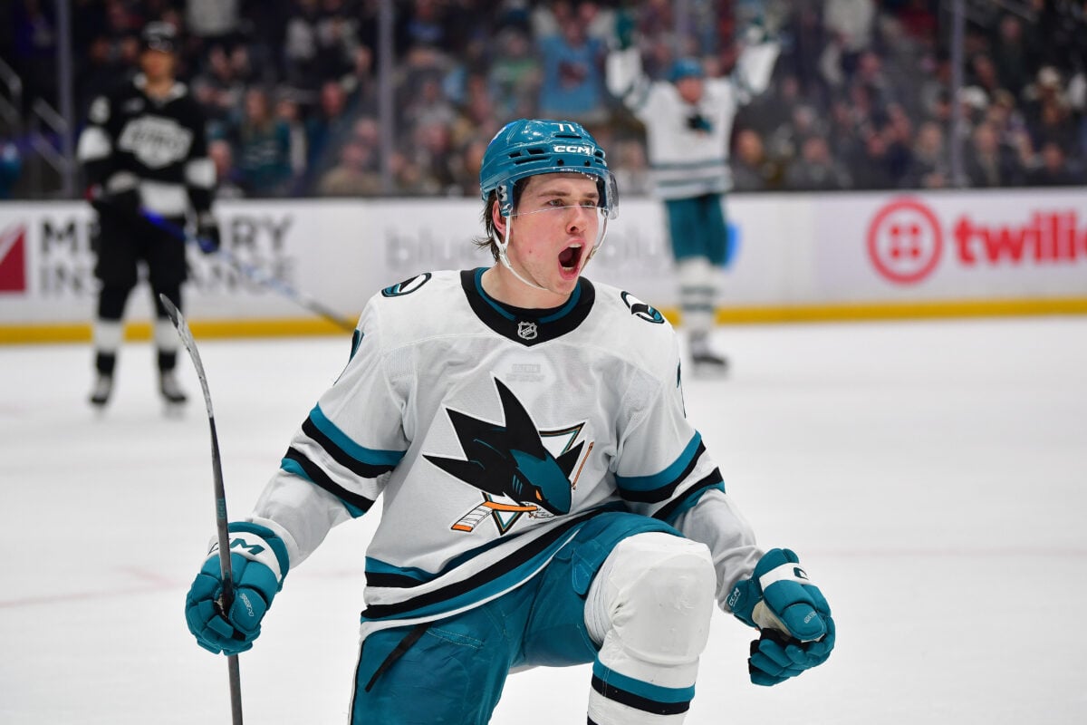 Macklin Celebrini San Jose Sharks