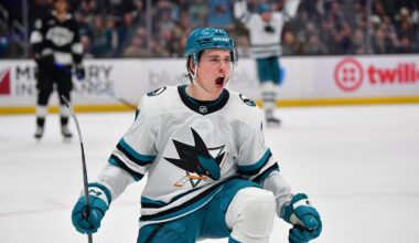 San Jose Sharks Week Ahead: Schedule & Storylines - Celebrini's Dominance, Playoff Push and More - The Hockey Writers - San Jose Sharks