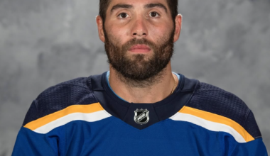 Patrick Maroon. Photo courtesy of the Mehlville School Distirct and St. Louis Blues headshots.