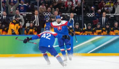 3 Takeaways From Slovakia's 6-2 Win Over Germany - The Hockey Writers - Olympics