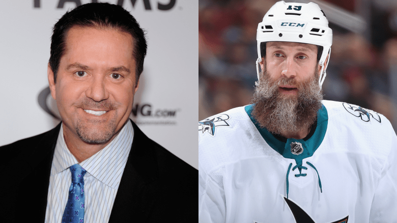 Mike Goldberg and Joe Thornton