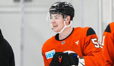Flyers show why they think ‘pretty highly of’ Oliver Bonk – NBC Sports Philadelphia
