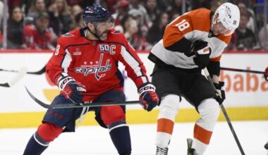 NHL Game Preview: Philadelphia Flyer at Washington Capitals with Line Combinations 02/25/2026