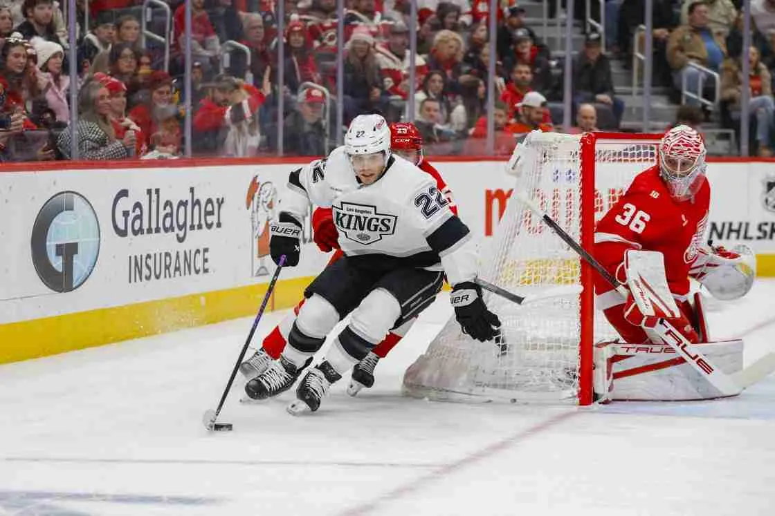 NHL: Los Angeles Kings at Detroit Red Wings