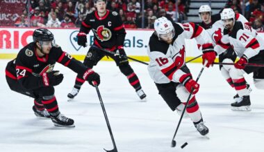 Devils Perplexed By Connor Brown's Disallowed Goal In Third Period Of Loss To Senators
