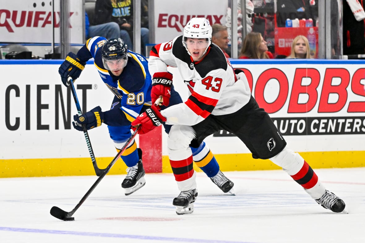 Devils Game 60, Luke's Back? Lines, Notes, & How to Watch at Blues