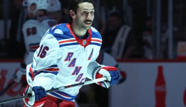 Rangers' Vincent Trocheck has key assist in Team USA's 5-1 win over Latvia