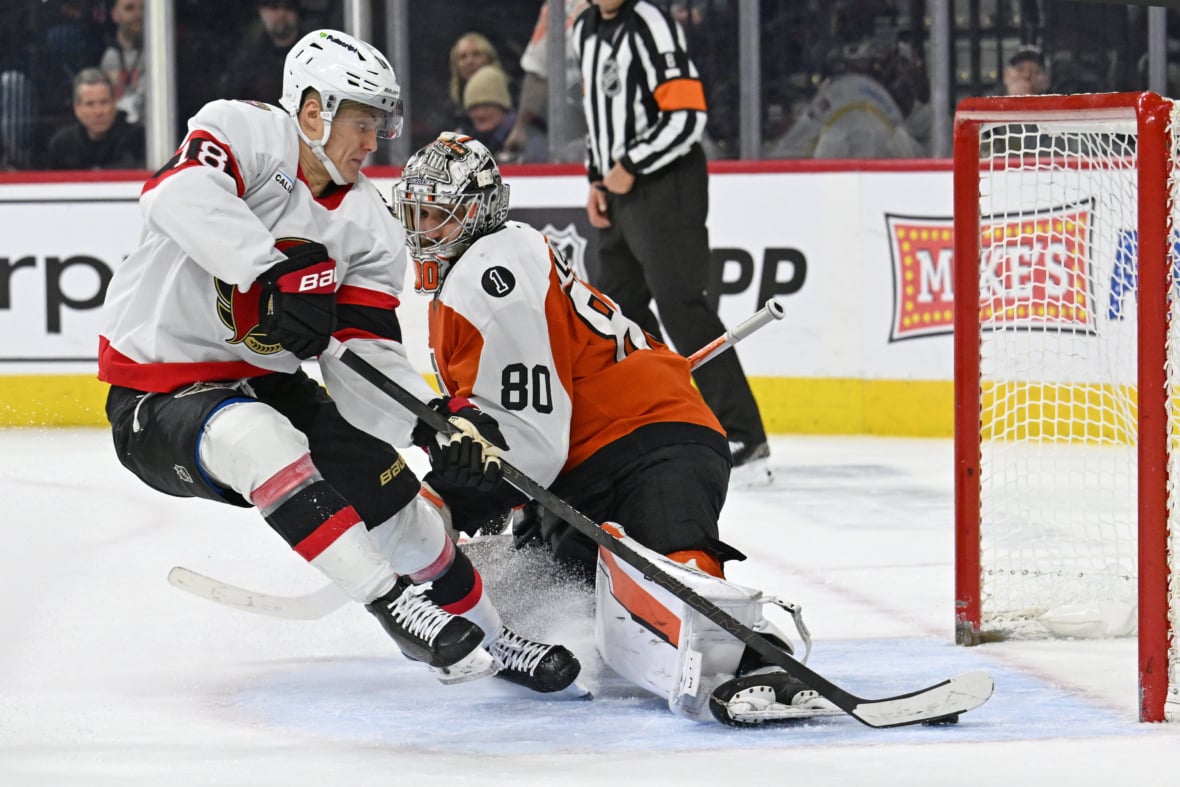 Stützle Saves Senators in Overtime