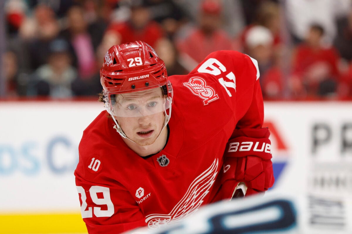 Nate Danielson Detroit Red Wings