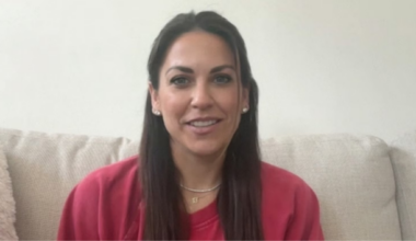 Johnny Gaudreau's widow speaks out about USA hockey's emotional tribute at Olympics