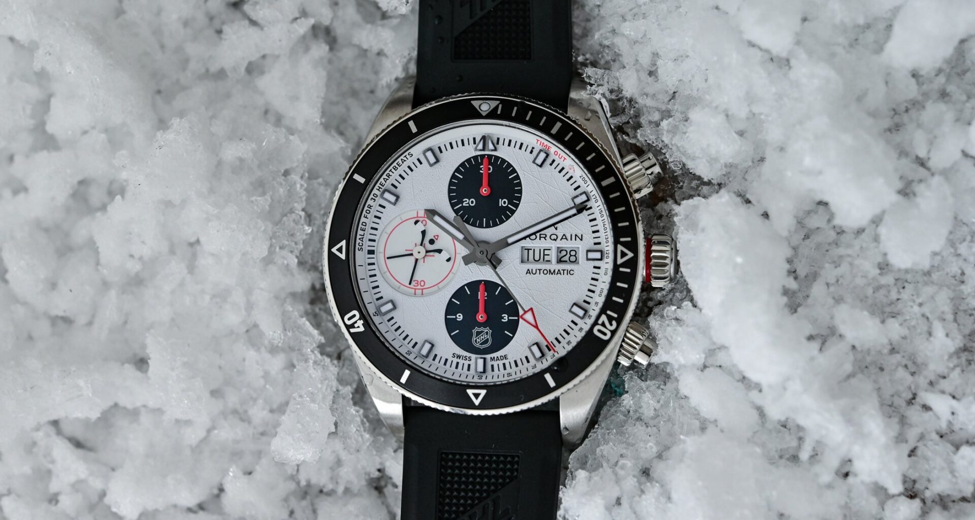 Norqain Adventure Chrono 41mm NHL, The Official Watch of the Hockey League