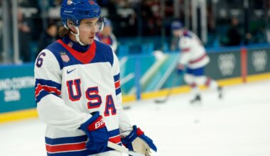 Devils Star Shows Out in Olympic Debut, Reacts to Playing with Brother