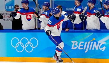 Slafkovsky Enjoys Red-Hot Start At Winter Olympic Games