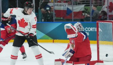 Canada, Czechia scoreless following first period of opening game at Milano Cortina 2026