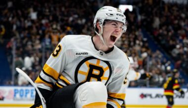 Rookie Fraser Minten showing promise in first year with Boston Bruins