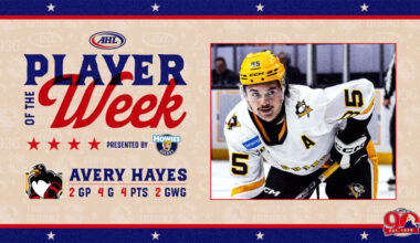 Penguins’ Hayes named AHL Player of the Week | TheAHL.com