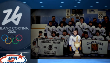 Tage Thompson has gone from a Peoria youth hockey player to a Team USA player in the Olympics