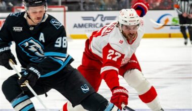 Utah beats Detroit 4-1 for 8th win in last 10 home games