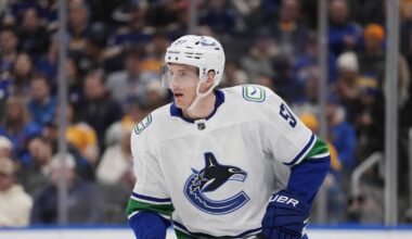 Vancouver Canucks’ Tyler Myers to travel with team to Seattle amid ongoing trade speculation